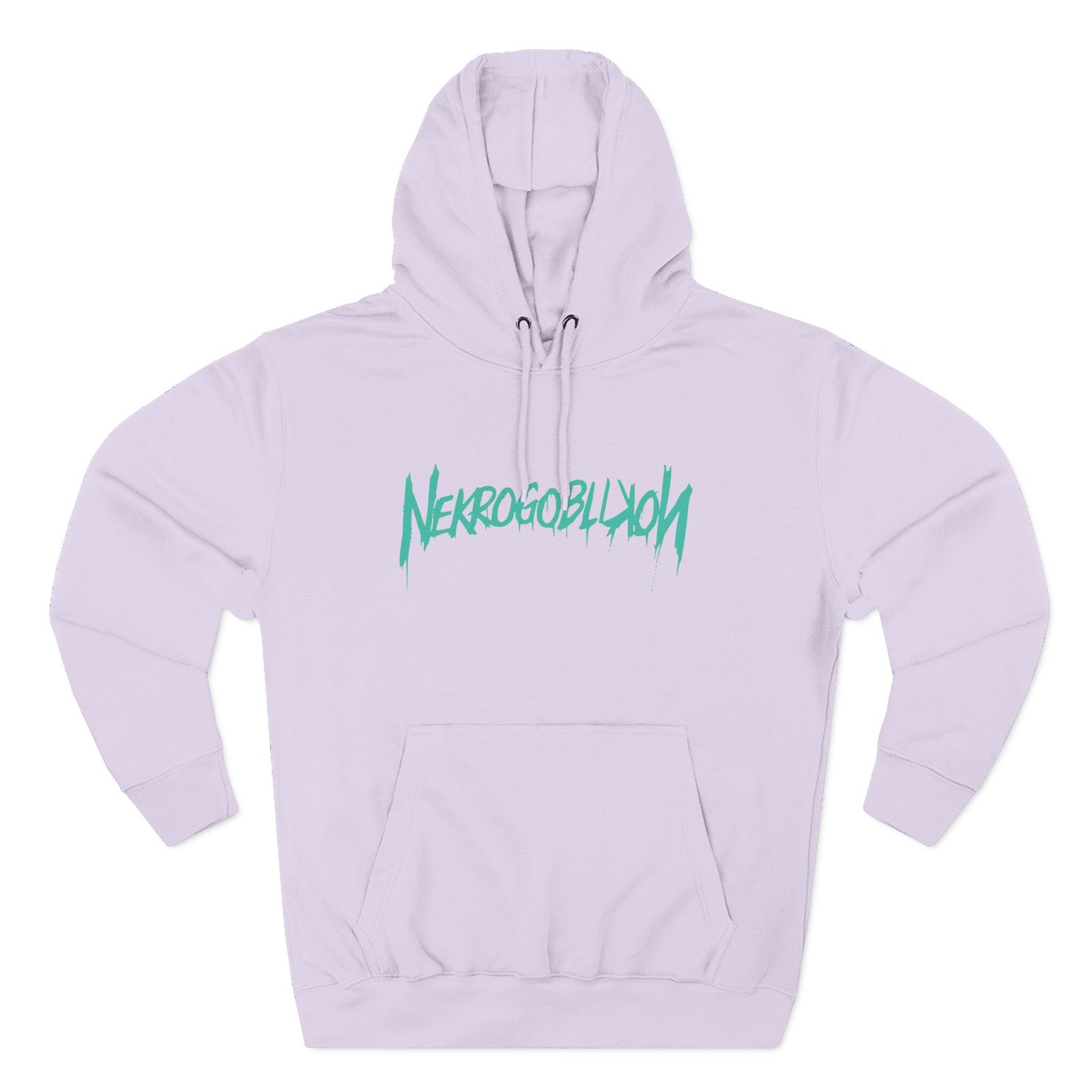 Nekrogoblikon Goblin Mode Crystal Wash Three-panel Fleece Hoodie