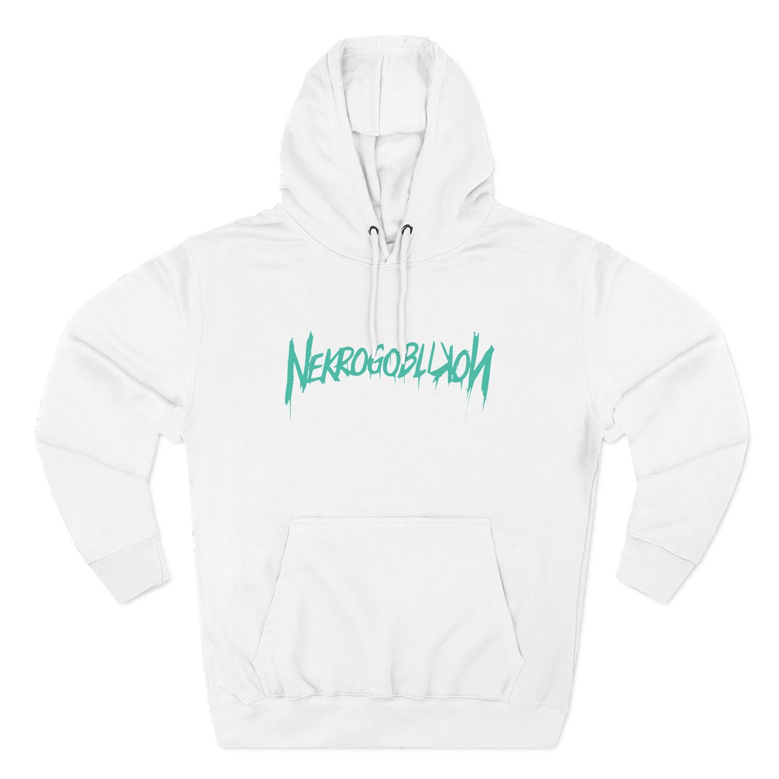 Nekrogoblikon Goblin Mode Crystal Wash Three-panel Fleece Hoodie