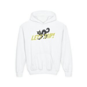 Youth Sturniolo Let's Trip Cat Heavy Blend Hooded Sweatshirt
