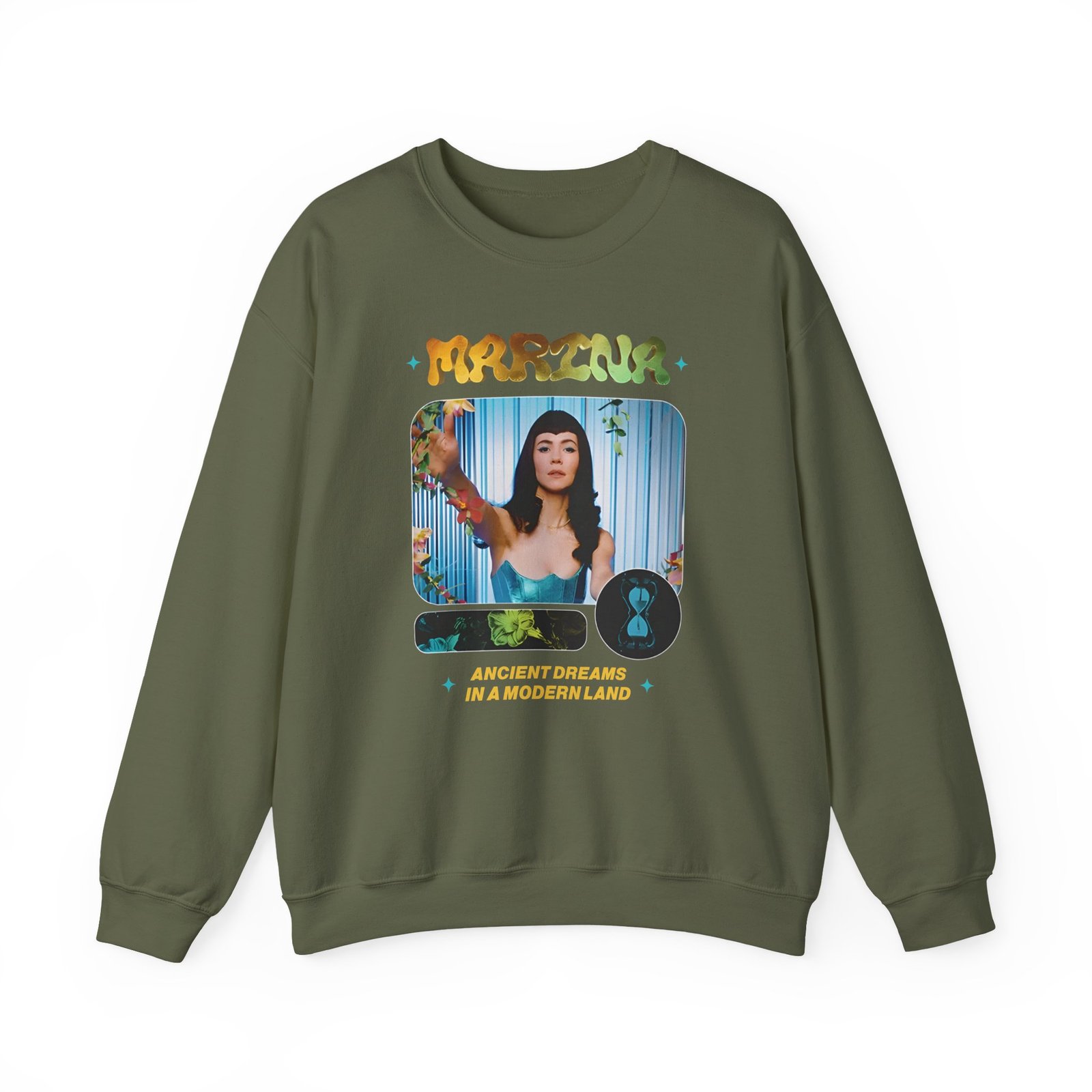 Marina Dreams Frame Unisex Heavy Blend™ Crewneck Sweatshirt