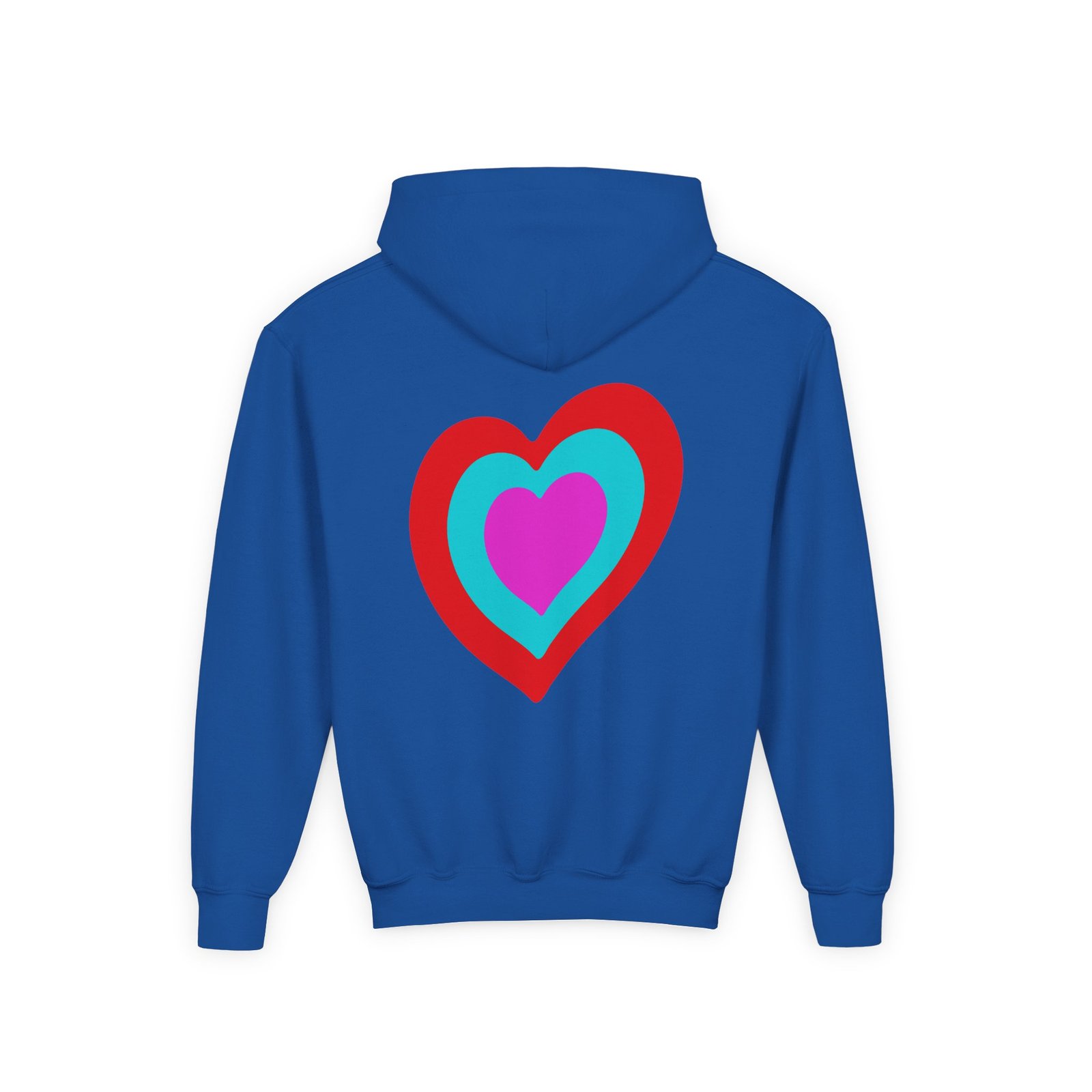 Youth Eurovision Heart Heavy Blend Hooded Sweatshirt
