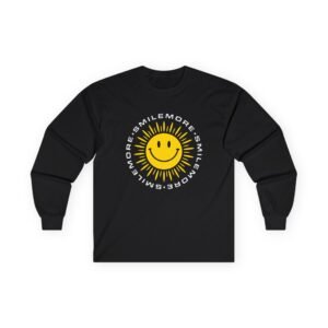 Roman Atwood Smile More Unisex Ultra Cotton Long Sleeve Tee