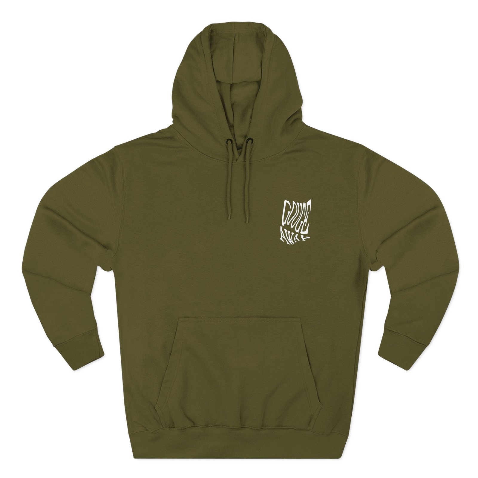 Gouge Away Burnt Sugar Three-panel Fleece Hoodie