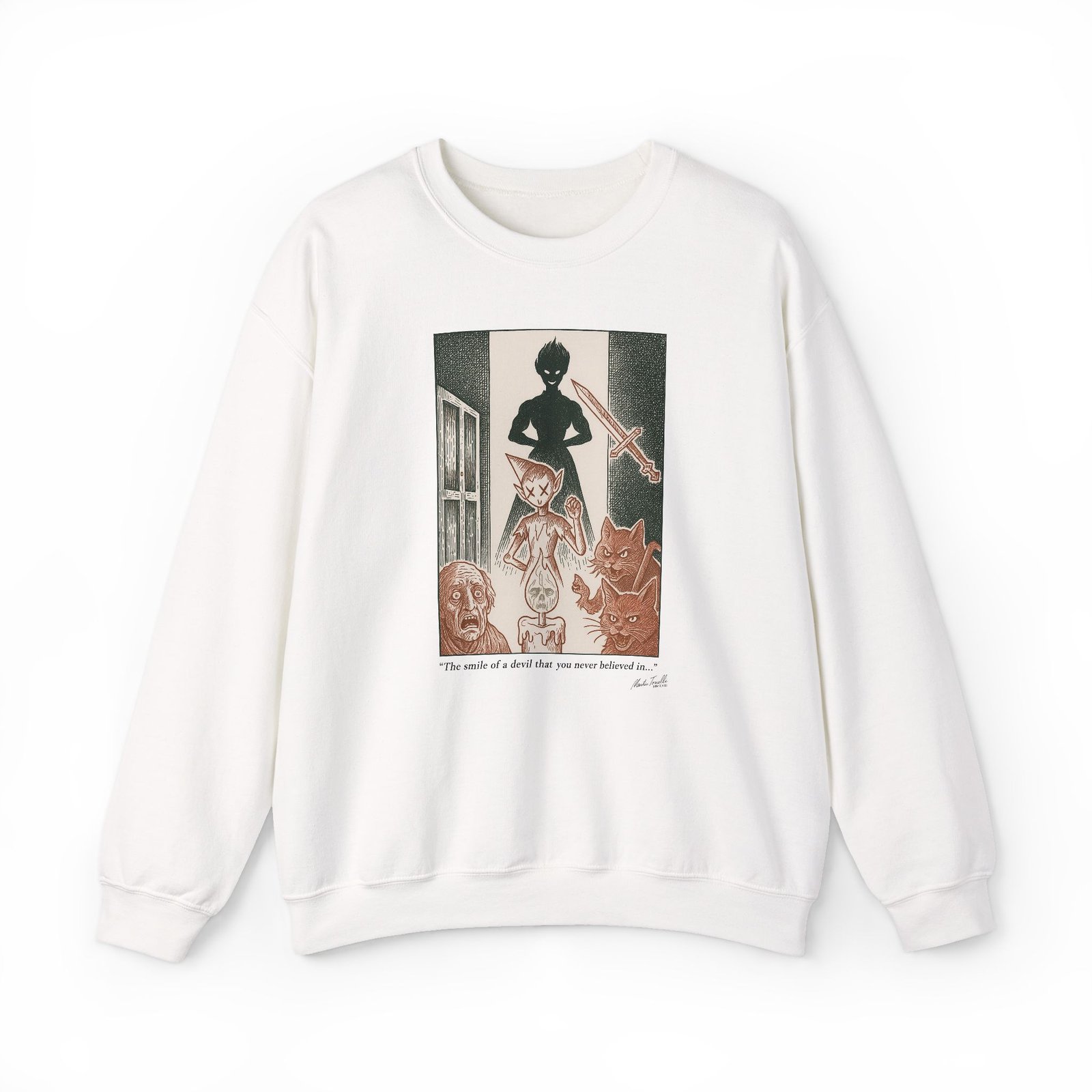 Dropout Stepmother Unisex Heavy Blend Crewneck Sweatshirt