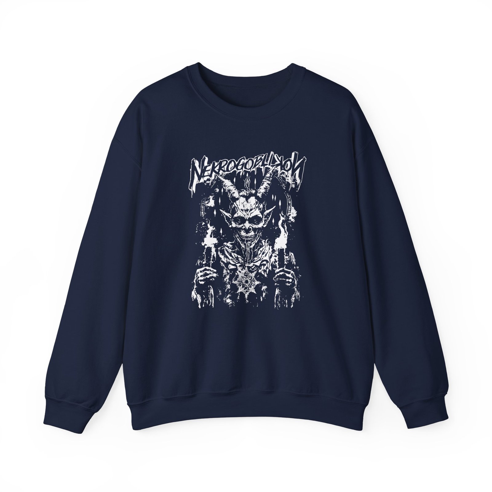 Nekrogoblikon Goblin Mode Sacrifice Unisex Heavy Blend™ Crewneck Sweatshirt