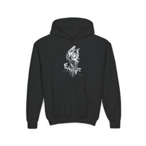 Youth Flashgitz Lupus Mortem Heavy Blend Hooded Sweatshirt