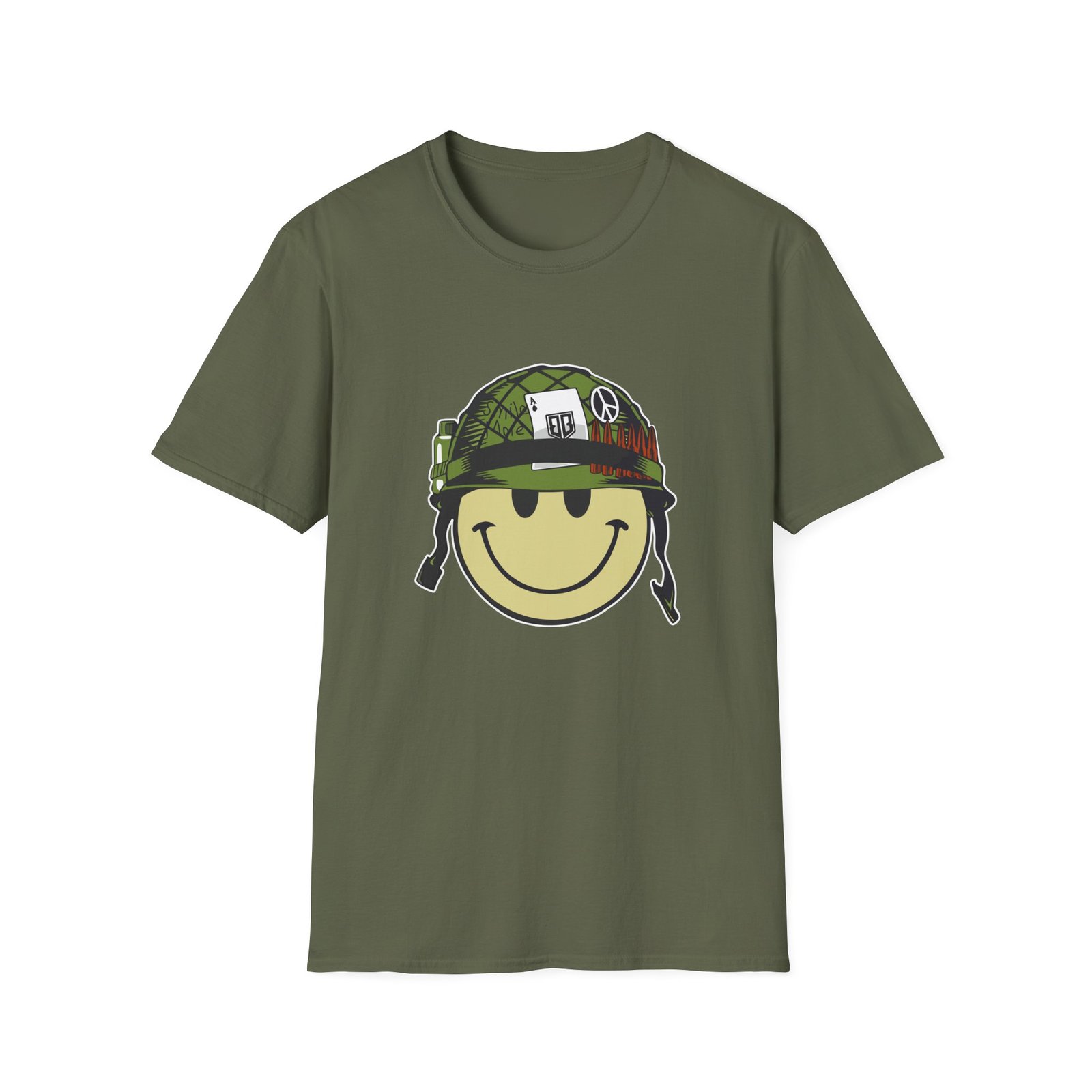 Roman Atwood Smiley Unisex Softstyle T-shirt