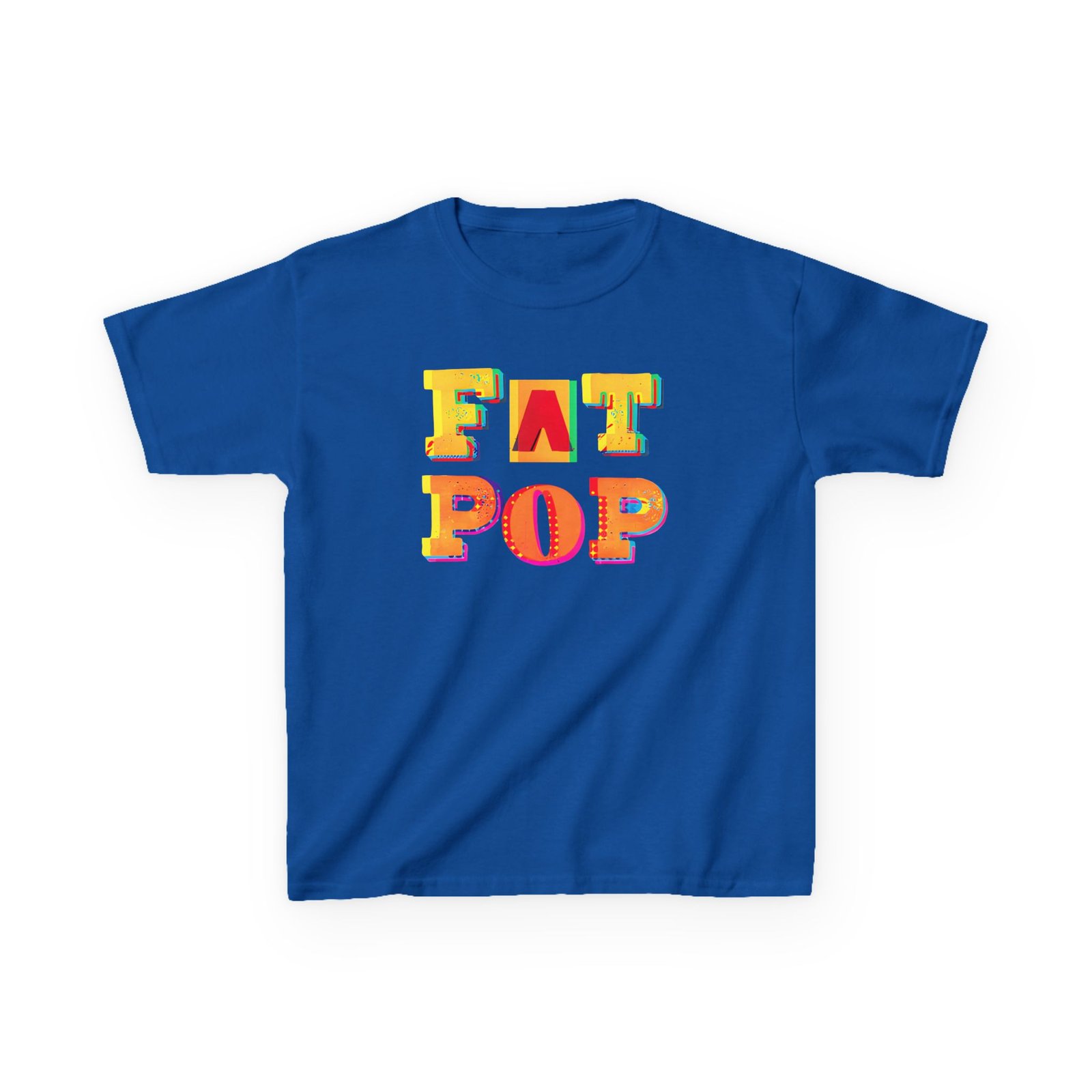 Kids PWL Fat Pop Logo Heavy Cotton™ Tee