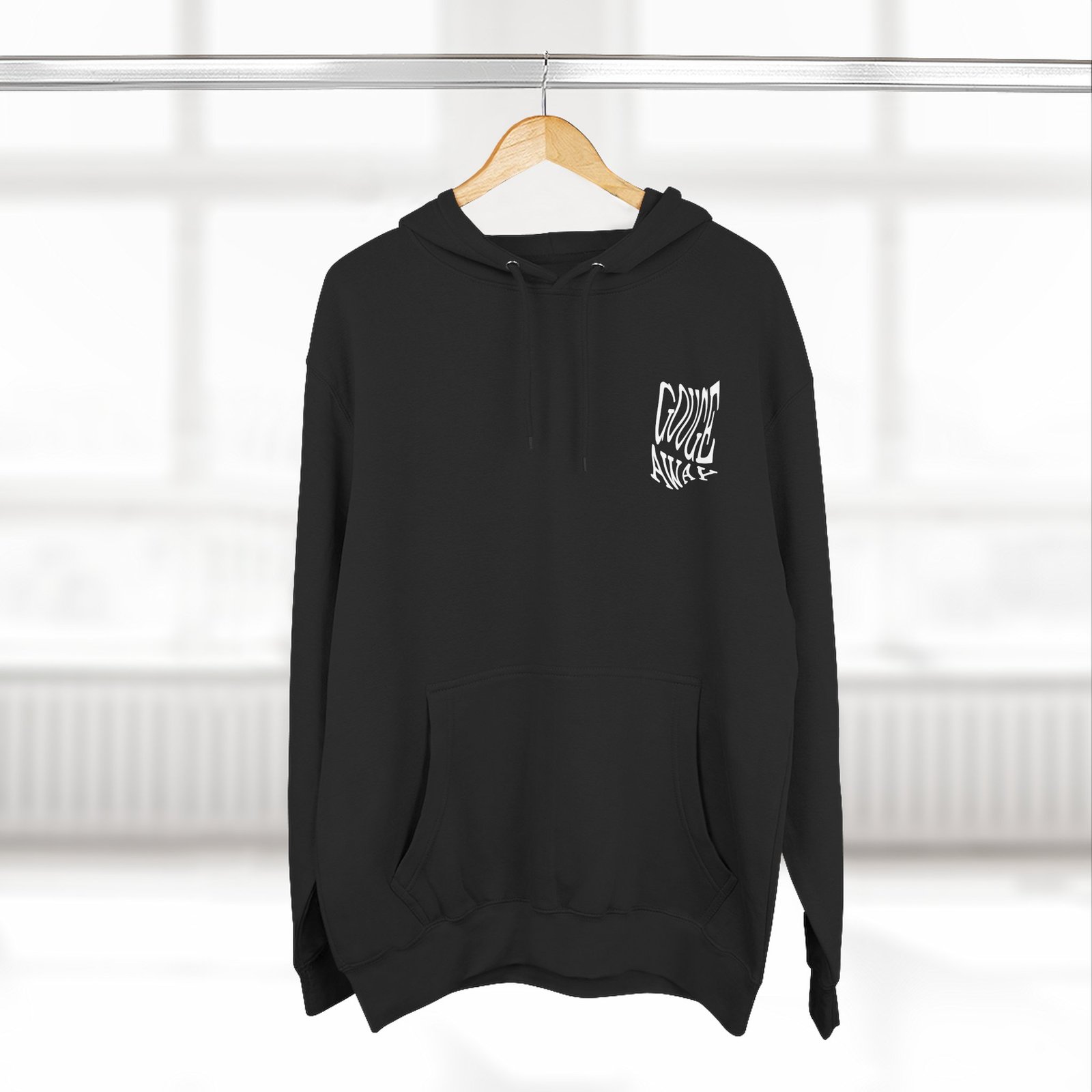 Gouge Away Burnt Sugar Three-panel Fleece Hoodie