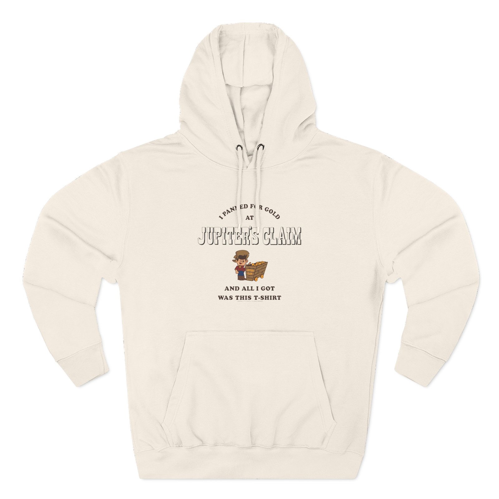 Nope Three-Panel Fleece Hoodie