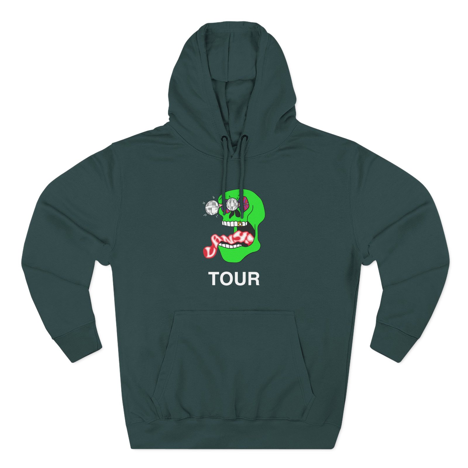 Lany Three-Panel Fleece Hoodie