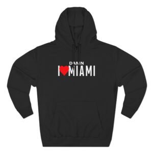 Pitbull I Love Miami Three-Panel Fleece Hoodie