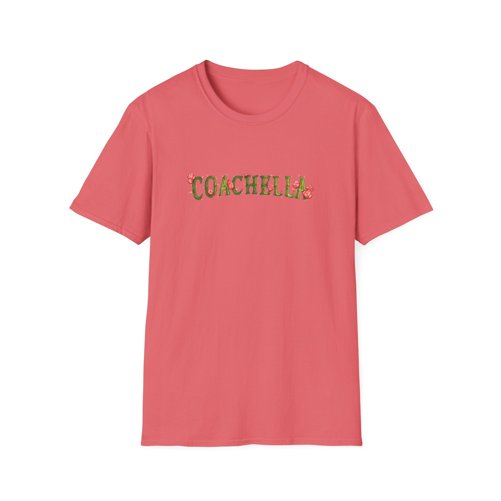 Coachella Flower Unisex Softstyle T-Shirt