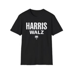 Harris Walz Logo Unisex Softstyle T-Shirt