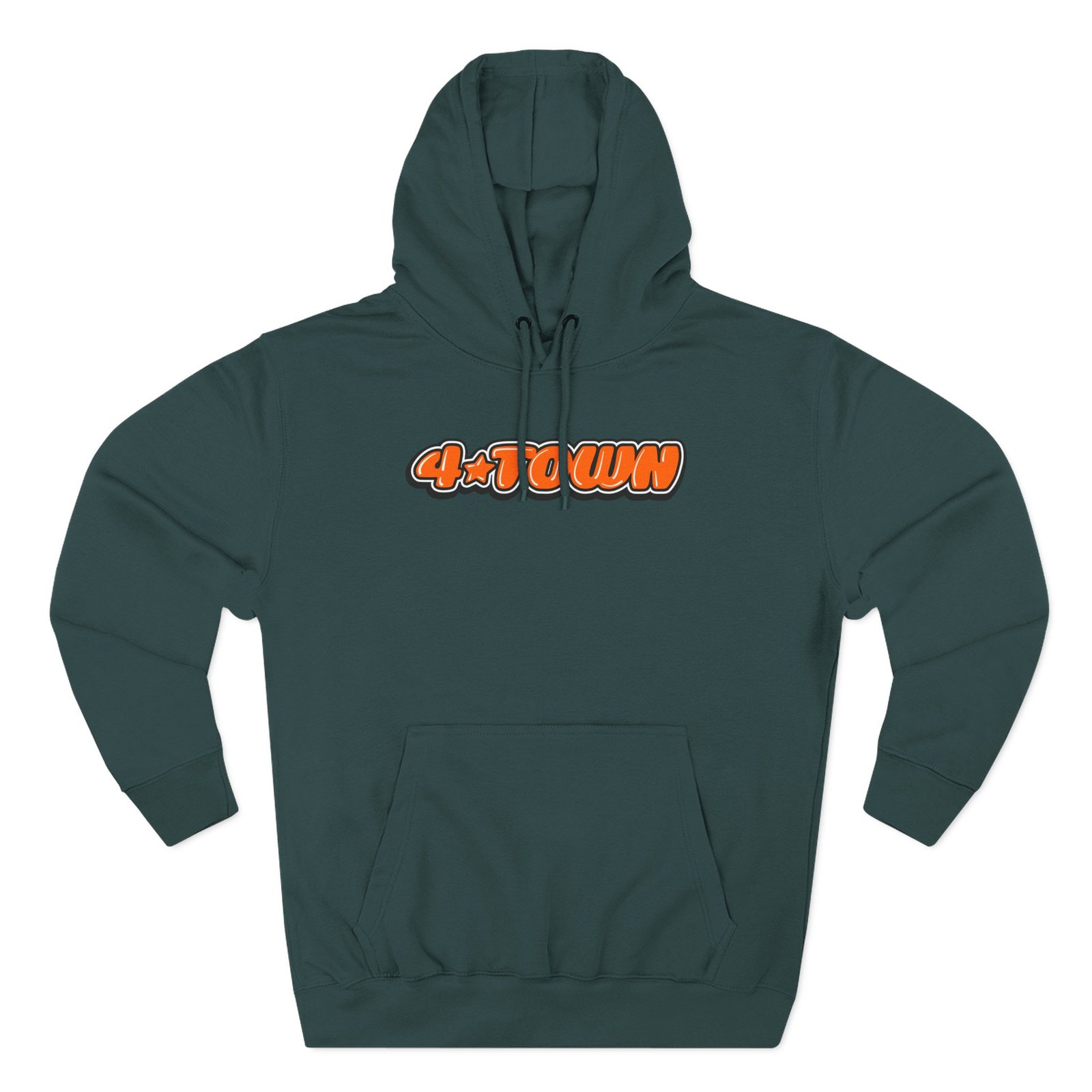 4town Nobody Like U Three-Panel Fleece Hoodie