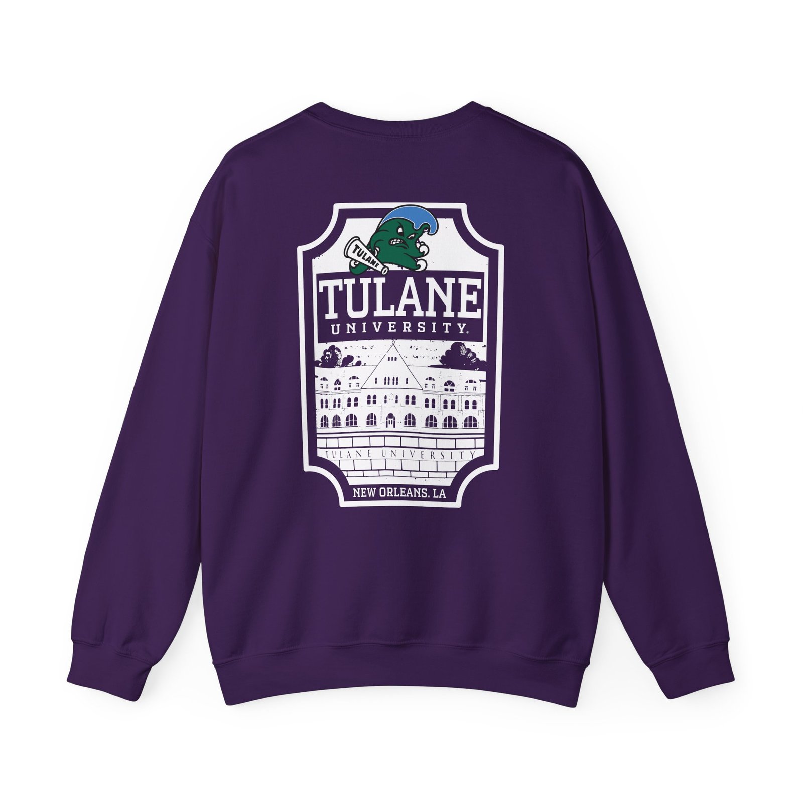 Tulane Green Wave Logo Unisex Heavy Blend™ Crewneck Sweatshirt