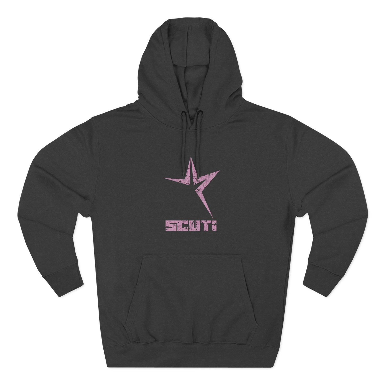 Young Thug Pink Star Three-Panel Fleece Hoodie