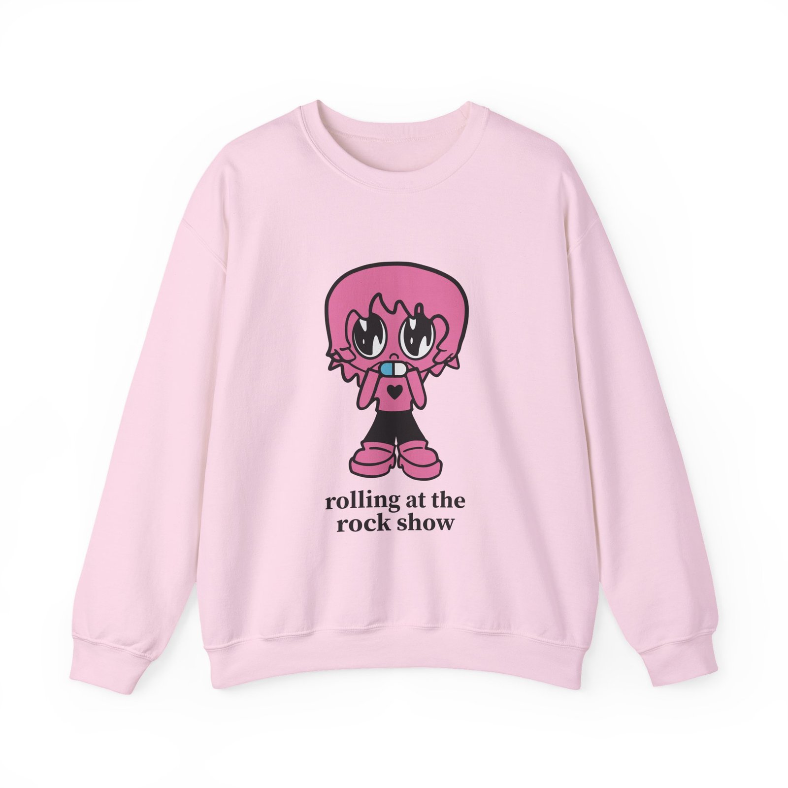 Porter Robinson Rolling at the Rock Show Unisex Heavy Blend™ Crewneck Sweatshirt