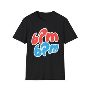 6pm Records Ice Cream Unisex Softstyle T-Shirt