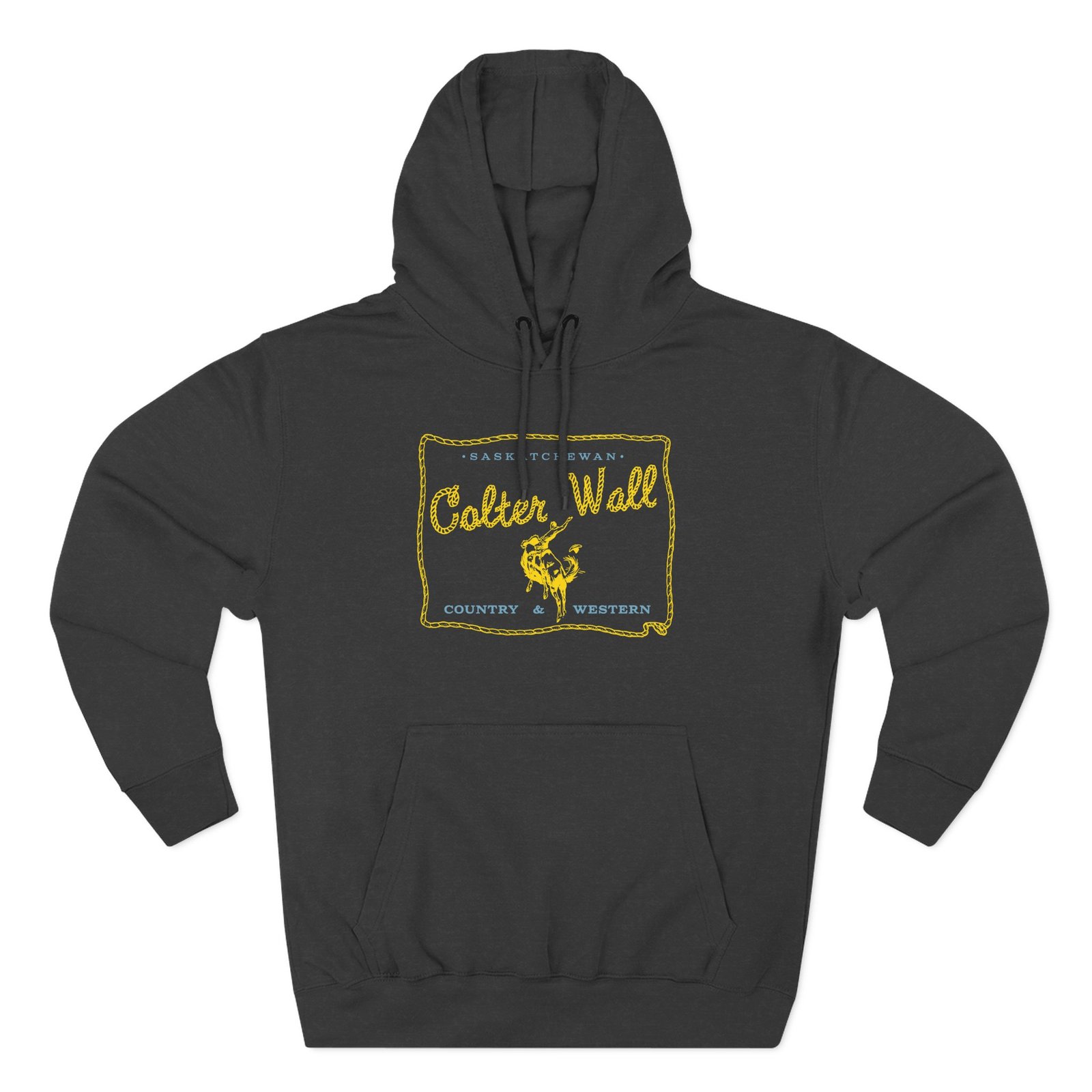 Colter Wall Saskatchewan Three-panel Fleece Hoodie