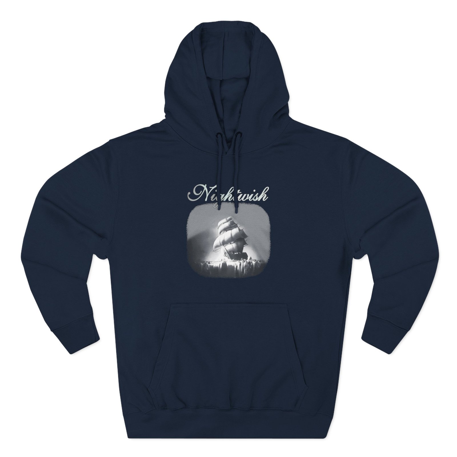 Nightwish Three-Panel Fleece Hoodie