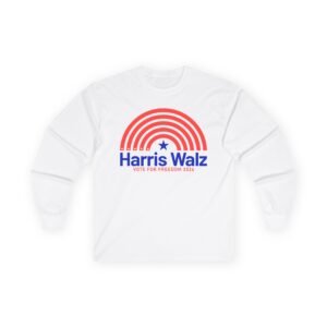 Harris Walz Unisex Ultra Cotton Long Sleeve Tee