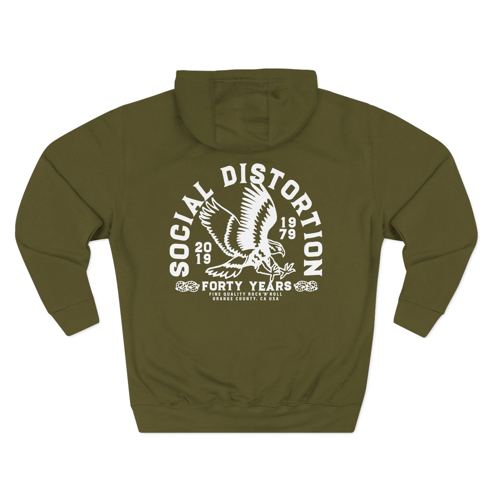 SD Eagle 40 Year Three-Panel Fleece Hoodie