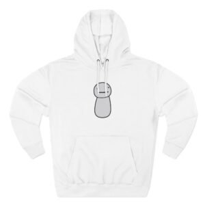 Dreamwastaken Fuzzy Blob Three-Panel Fleece Hoodie