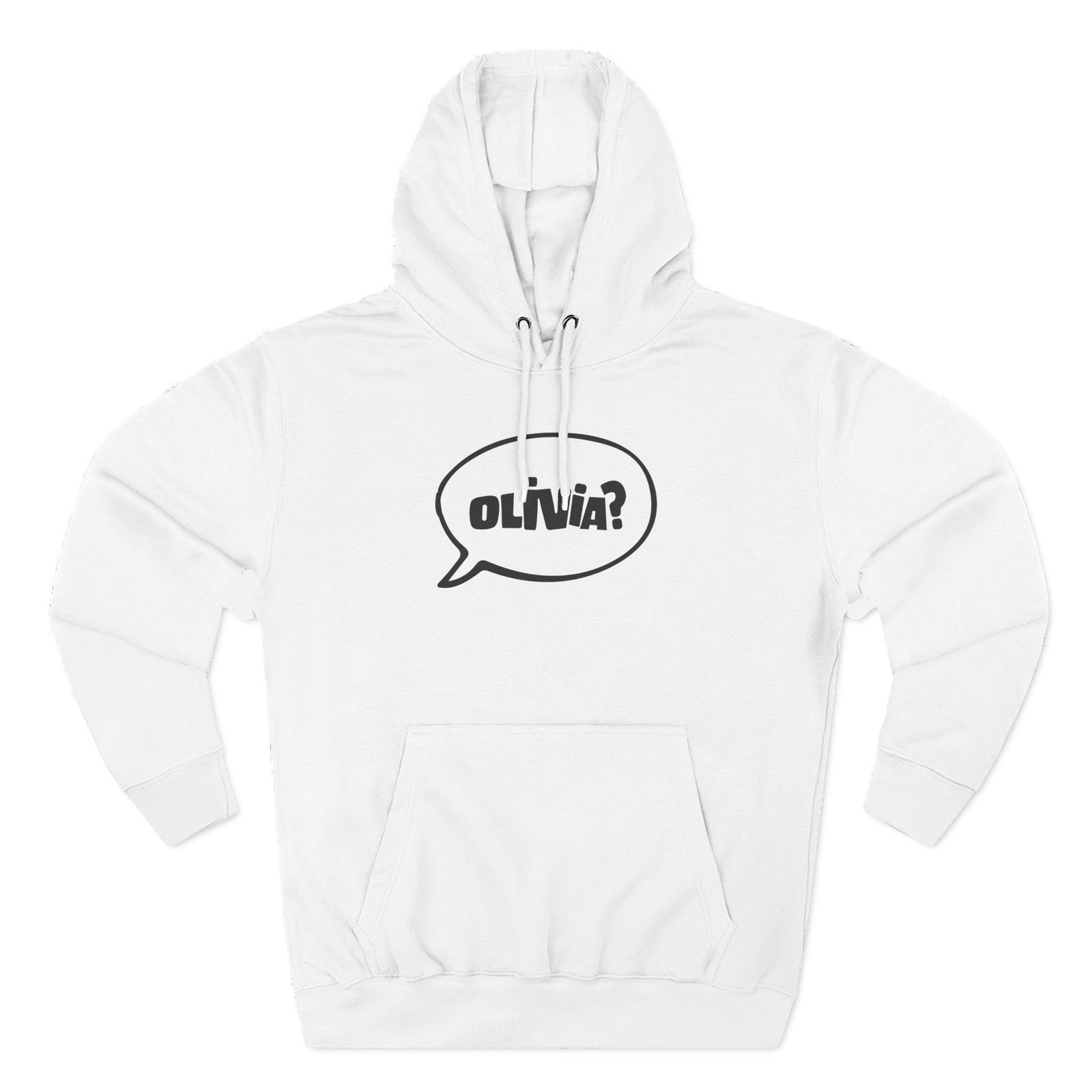 Nate Bargatze Three-panel Fleece Hoodie
