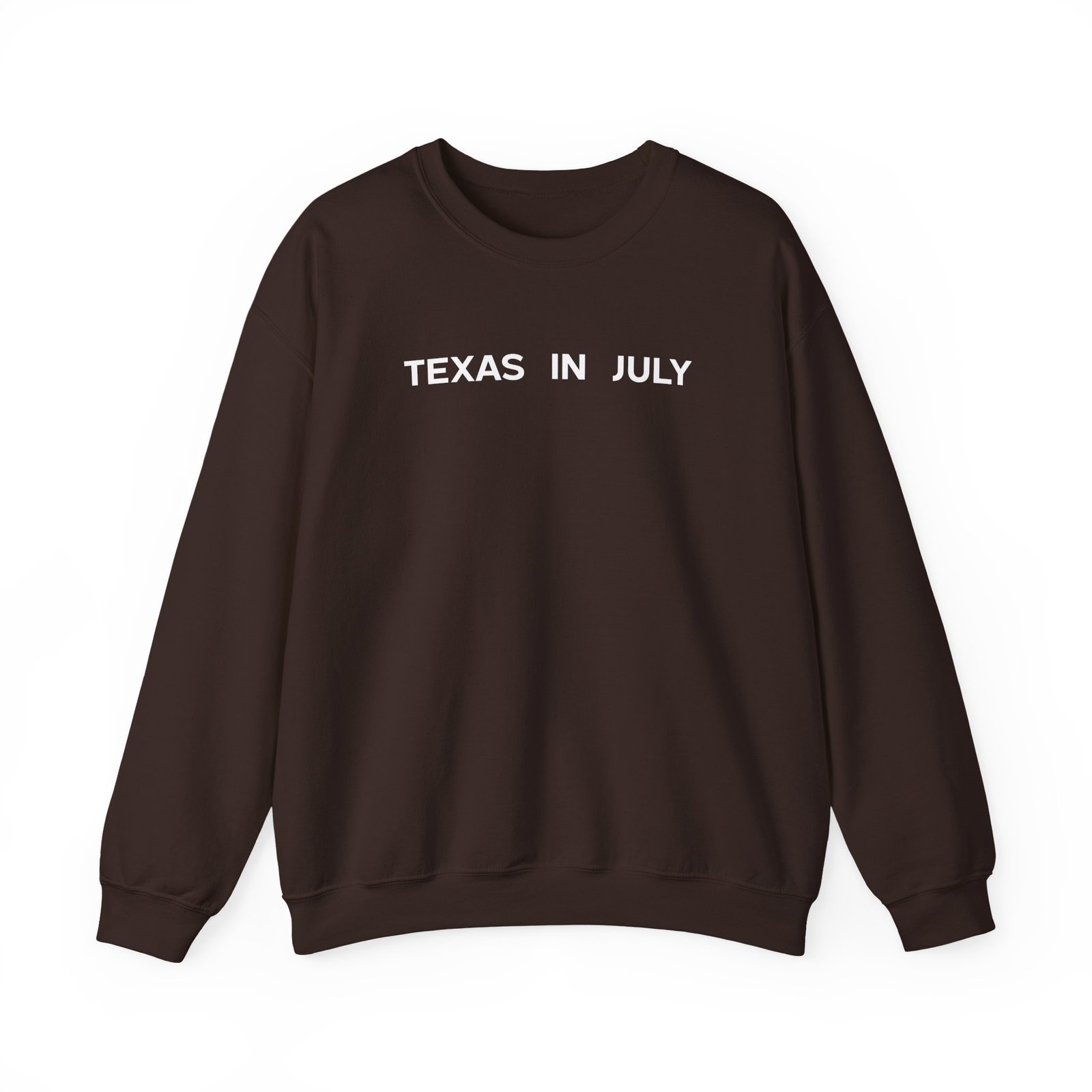Texas in July Tracklist Unisex Heavy Blend™ Crewneck Sweatshirt