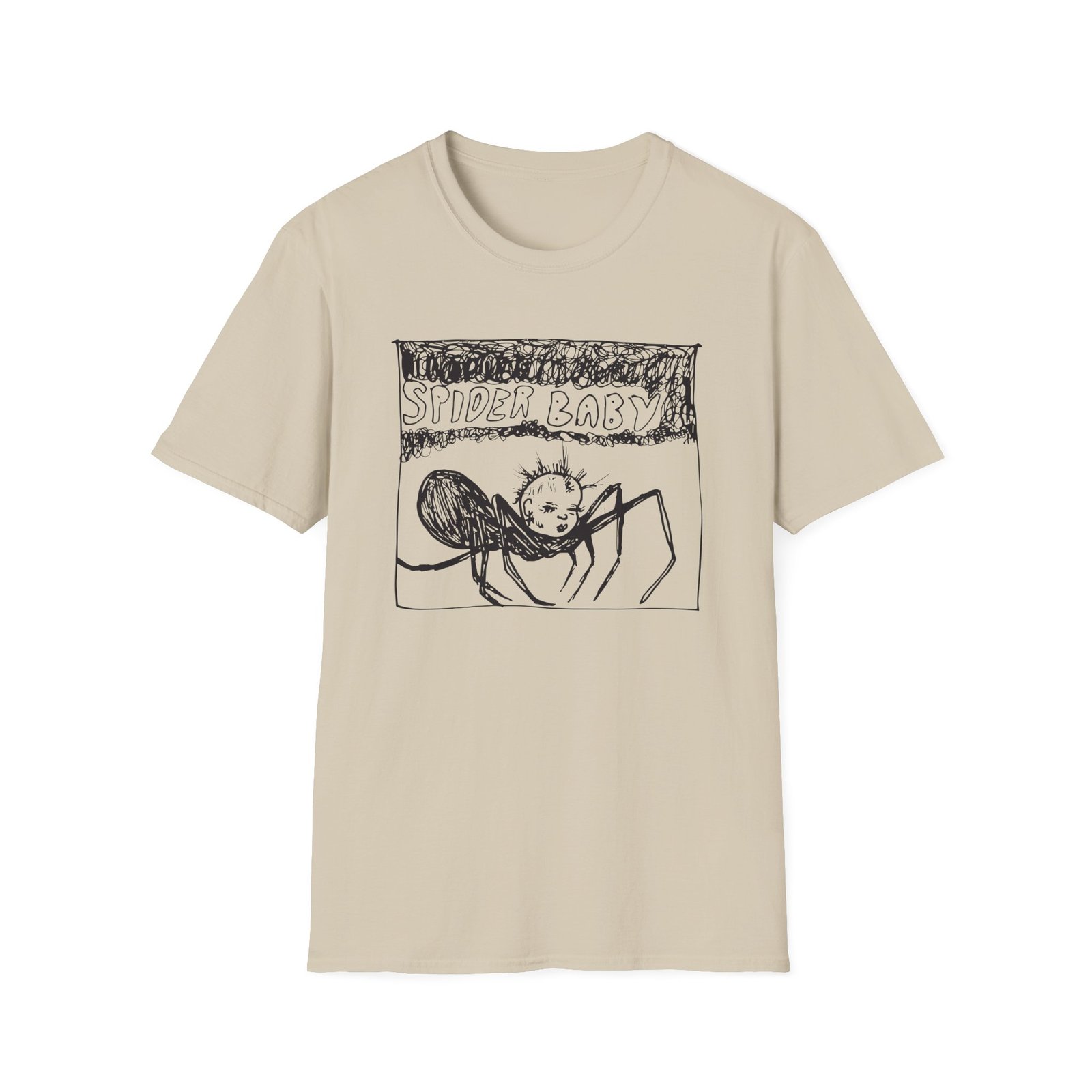 Kurt Cobain Spider Unisex Softstyle T-Shirt