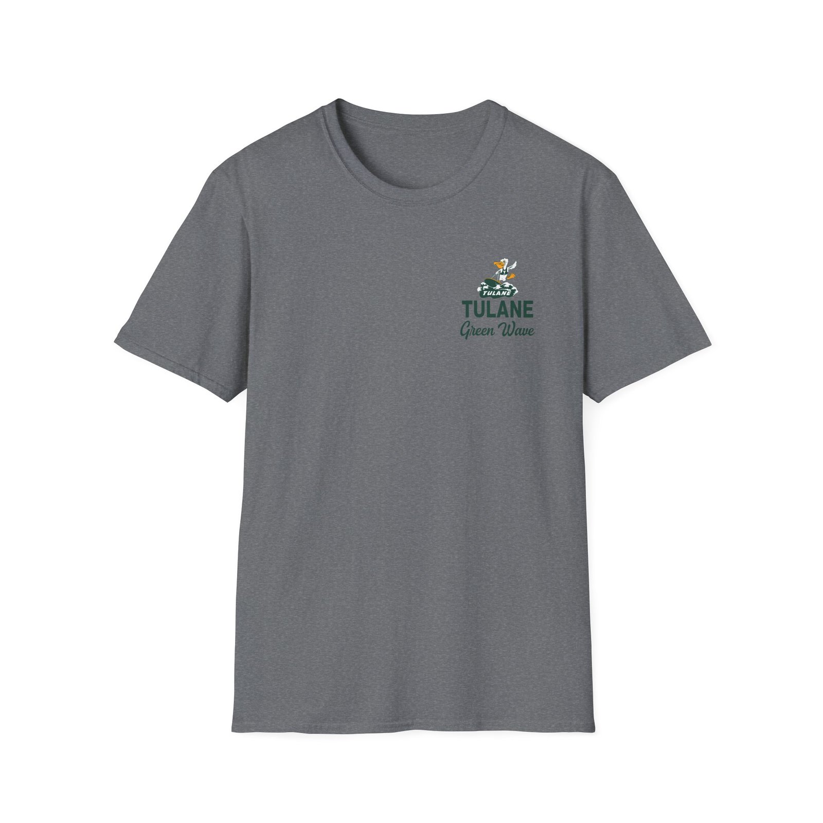 Tulane Mascot Unisex Softstyle T-Shirt