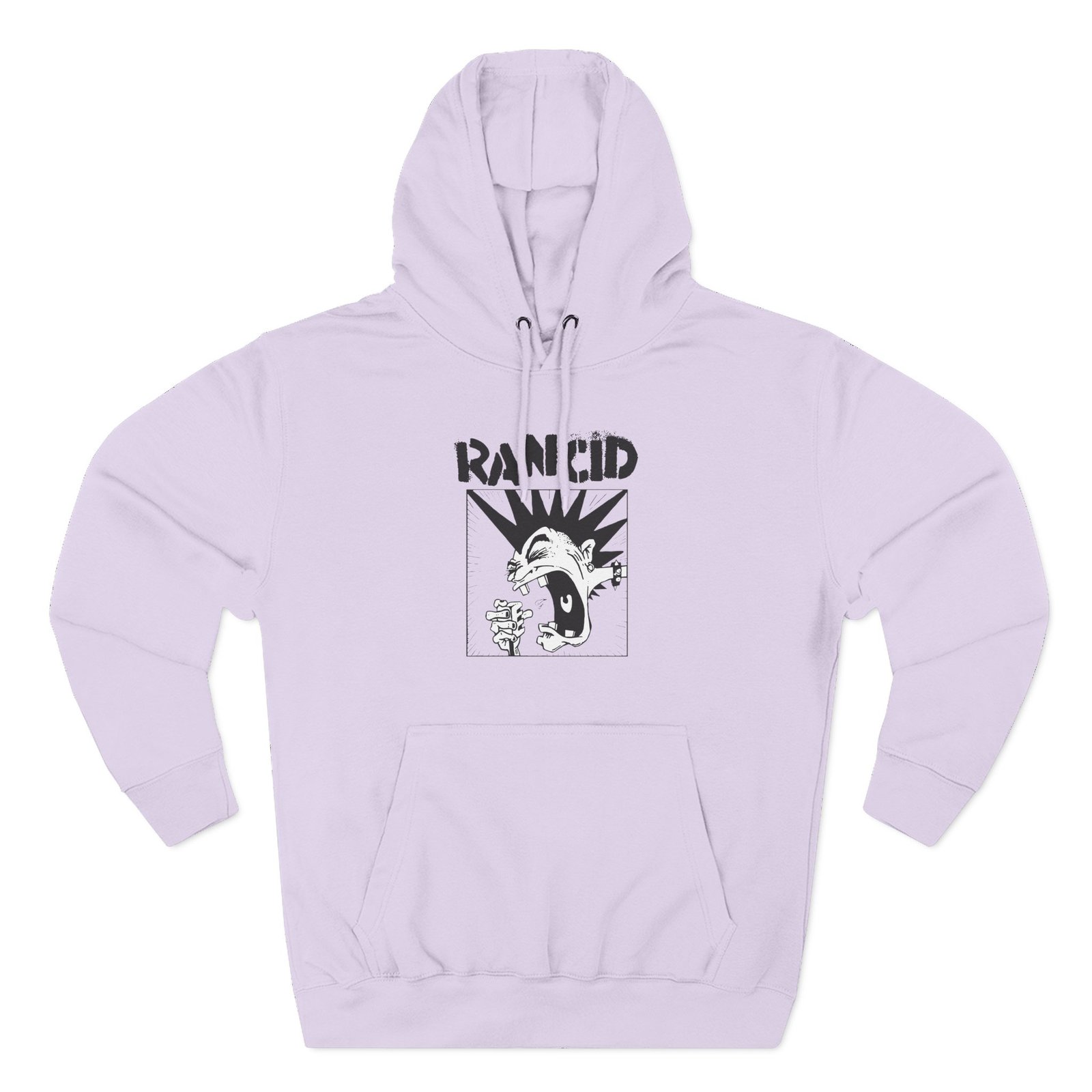 Rancid Screaming Mohawk Three-Panel Fleece Hoodie