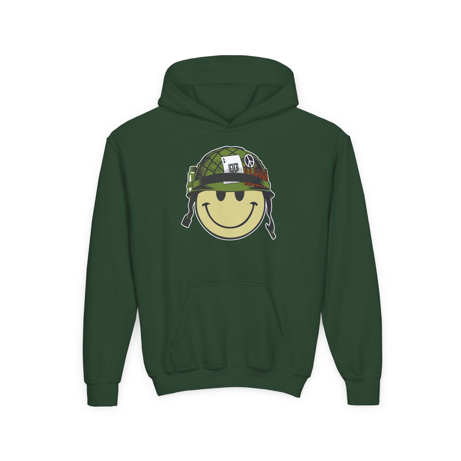 Youth Roman Atwood Smiley Heavy Blend Hooded Sweatshirt