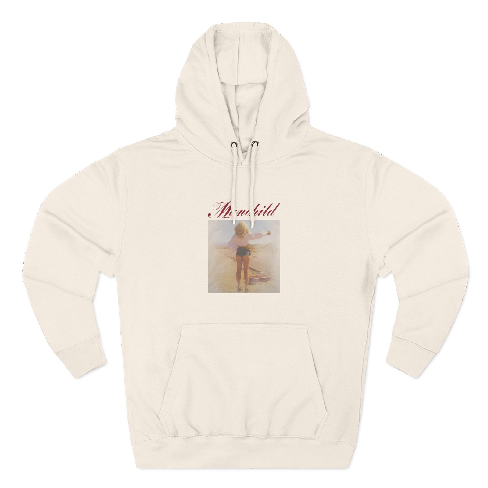 Sabrina Carpenter Manchild Photo Three-Panel Fleece Hoodie