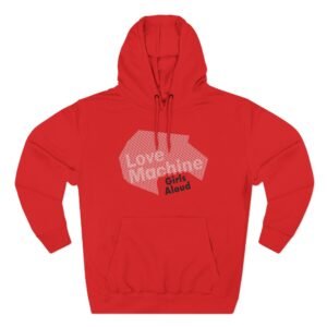 Girls Aloud Love Machine Artwork Three-Panel Fleece Hoodie