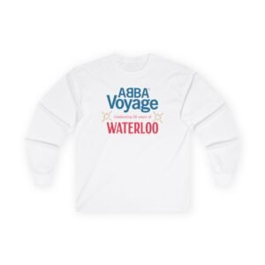Abba Voyage Waterloo Lyric Unisex Ultra Cotton Long Sleeve Tee