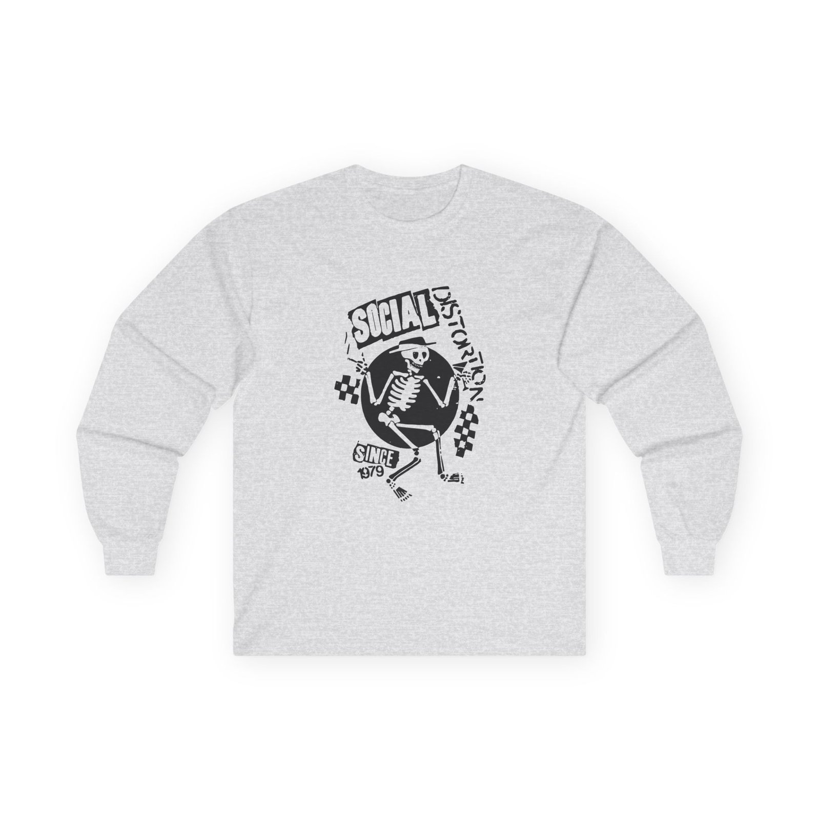 Distortion Social Unisex Ultra Cotton Long Sleeve Tee