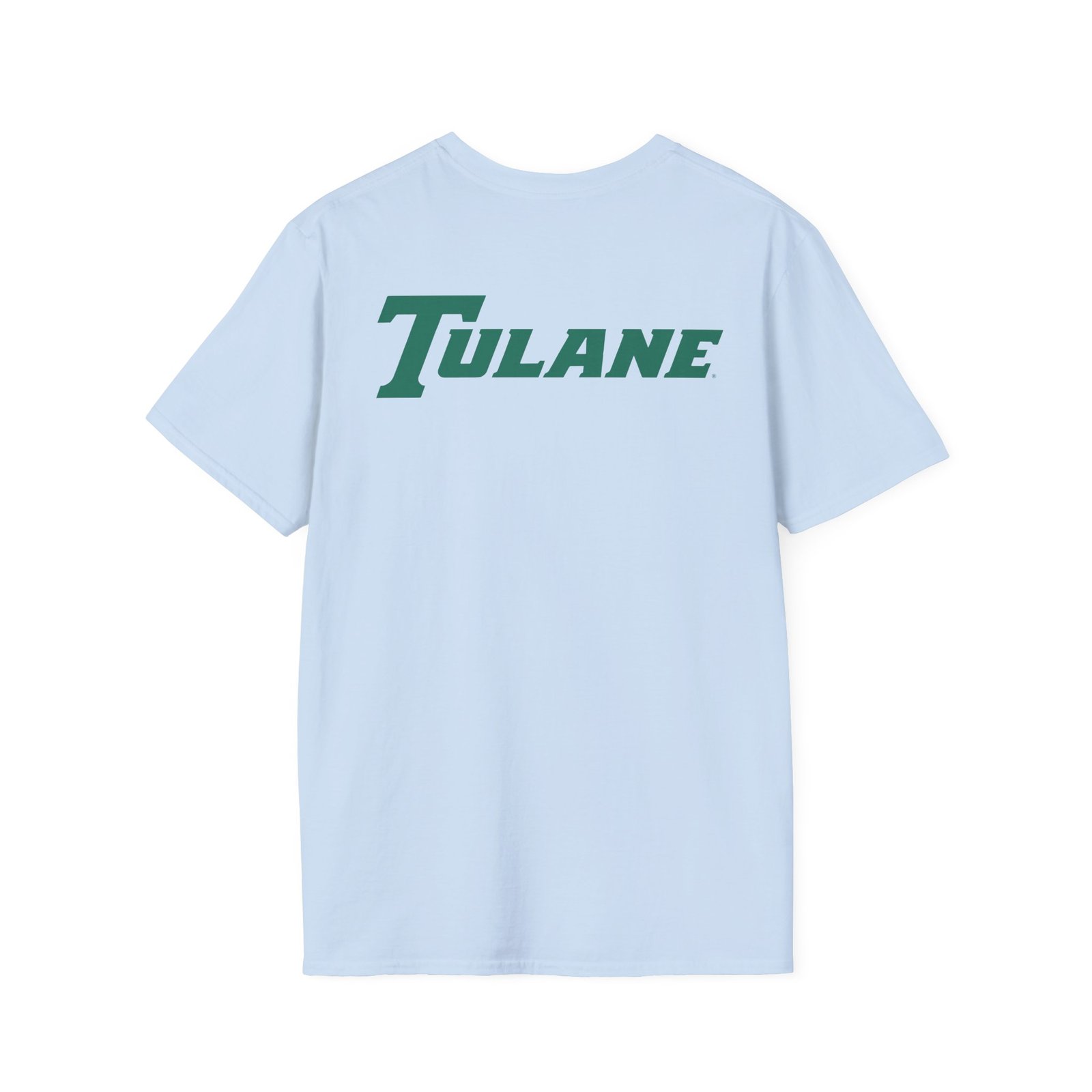 Tulane Football Helmet Unisex Softstyle T-Shirt