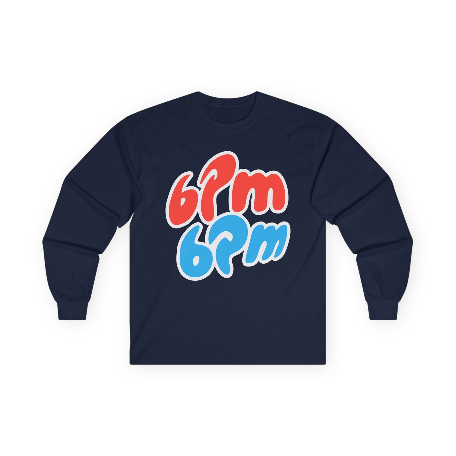 6pm Records Ice Cream Unisex Ultra Cotton Long Sleeve Tee