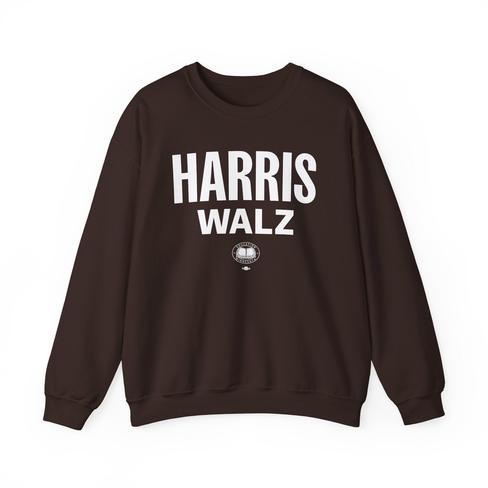 Harris Walz Logo Unisex Heavy Blend™ Crewneck Sweatshirt