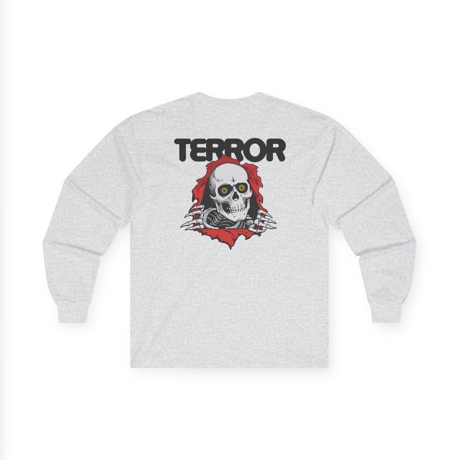 Terror Skeleton Unisex Ultra Cotton Long Sleeve Tee