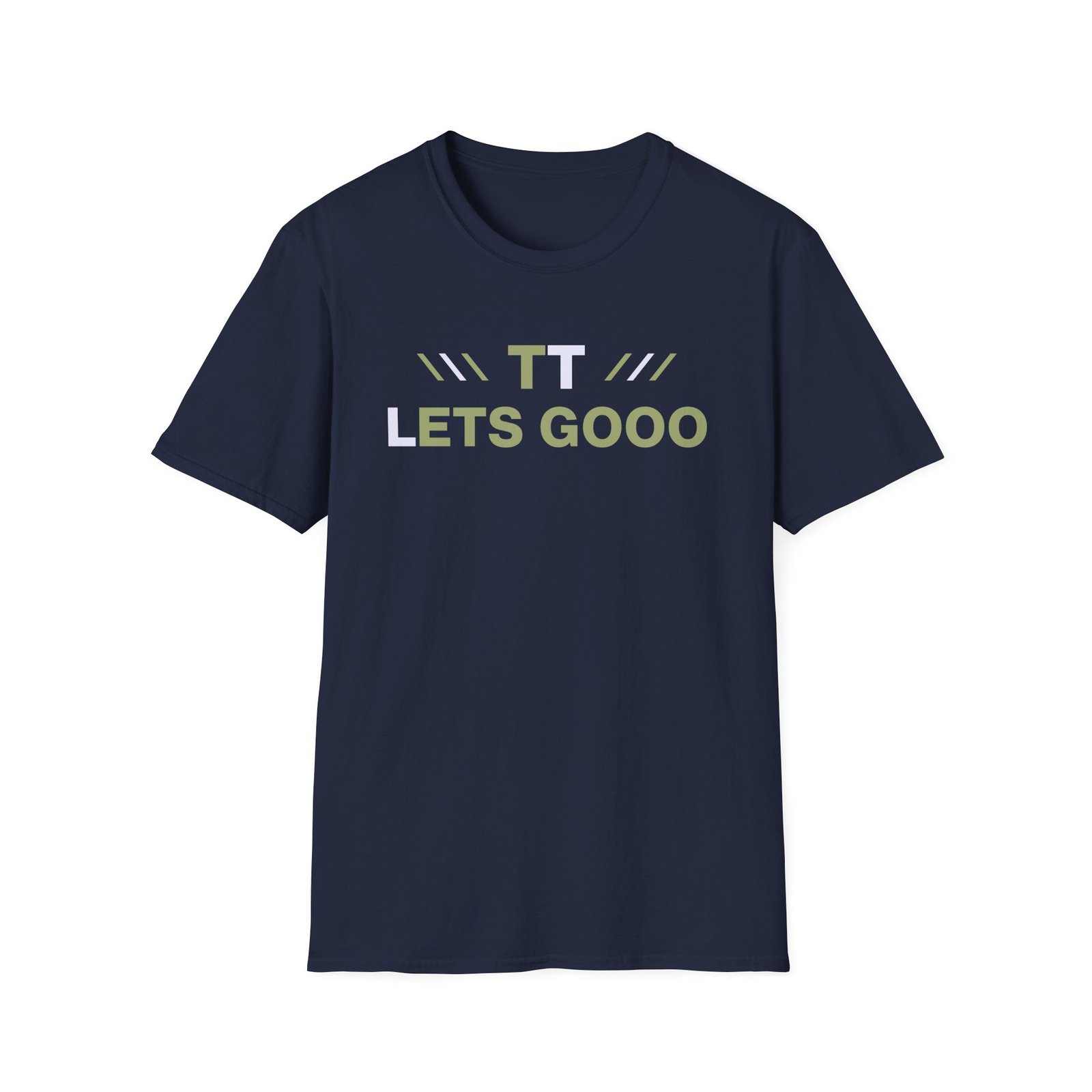 Trucker Tim Lets Gooo Unisex Softstyle T-shirt