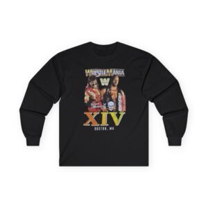 Lauv Wrestlemania Xiv 1998 Boston Unisex Ultra Cotton Long Sleeve Tee