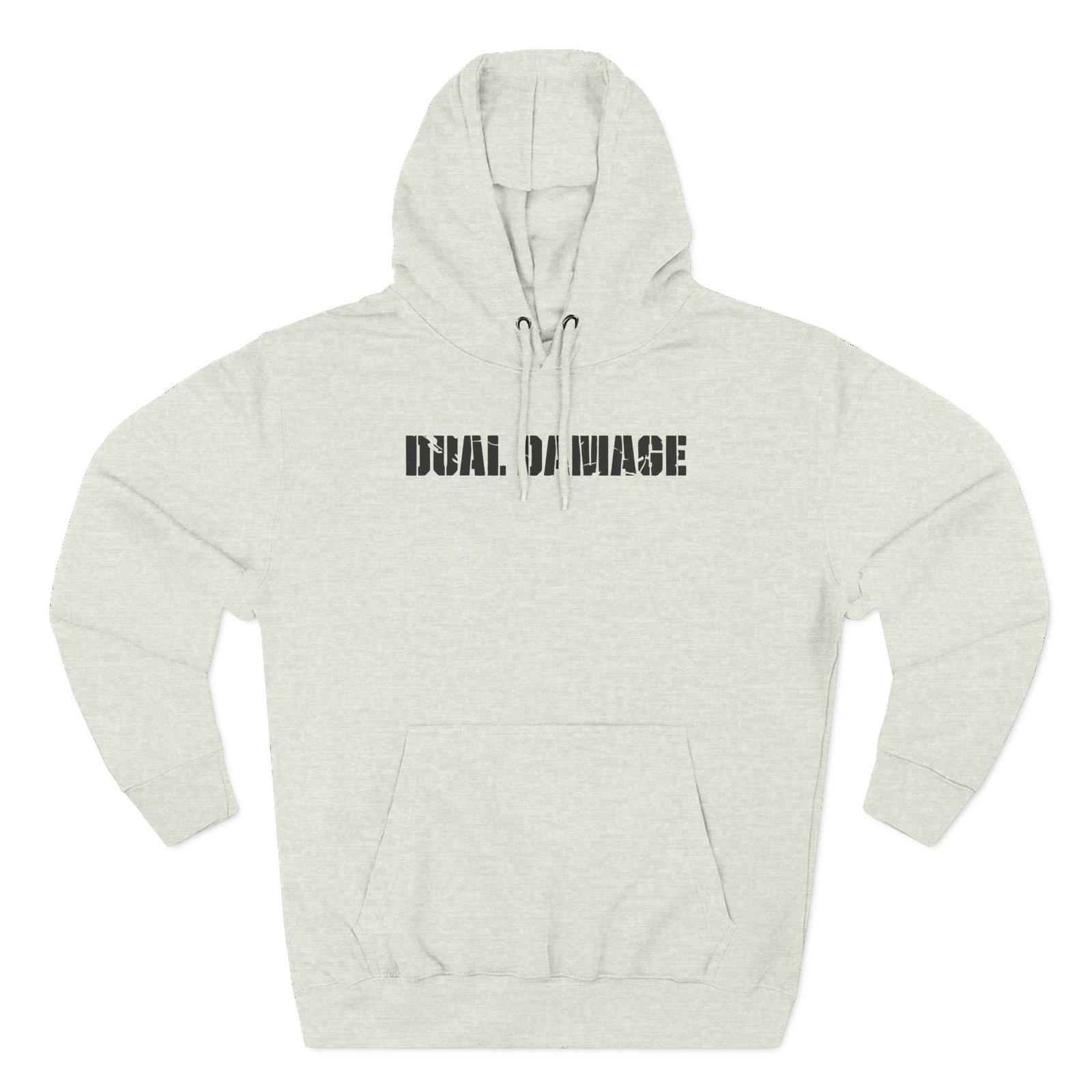 Dual Damage Three-Panel Fleece Hoodie
