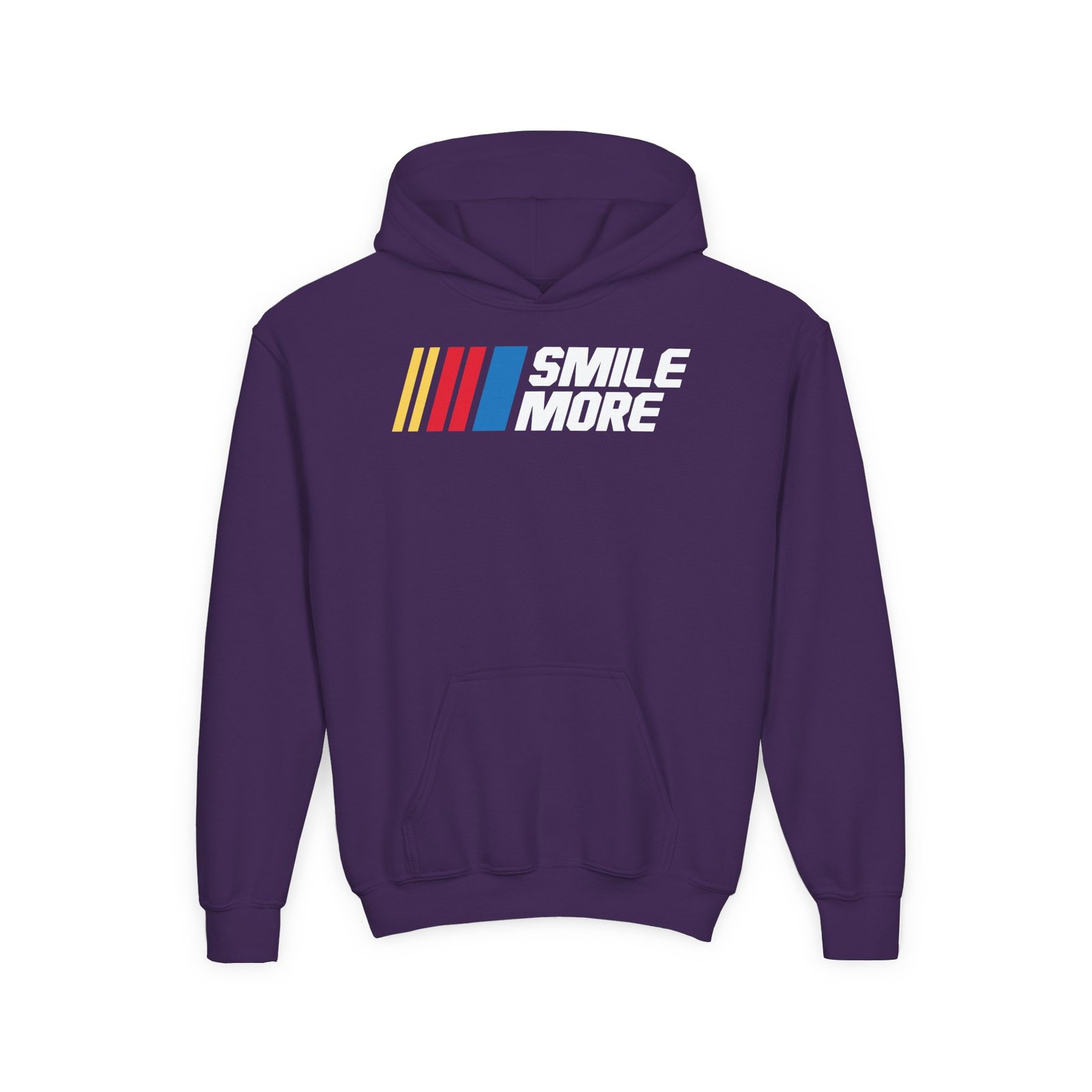 Youth Roman Atwood Smile More Racing Heavy Blend Hooded Sweatshirt