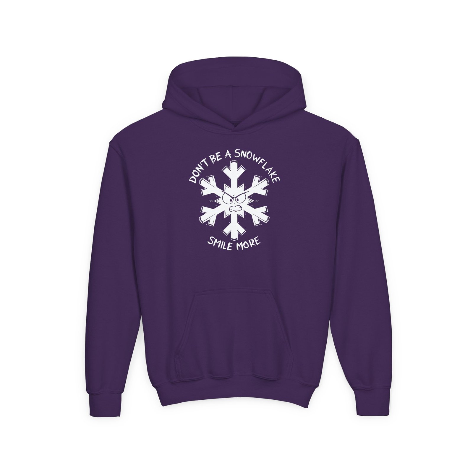 Youth Roman Atwood Snowflake Heavy Blend Hooded Sweatshirt