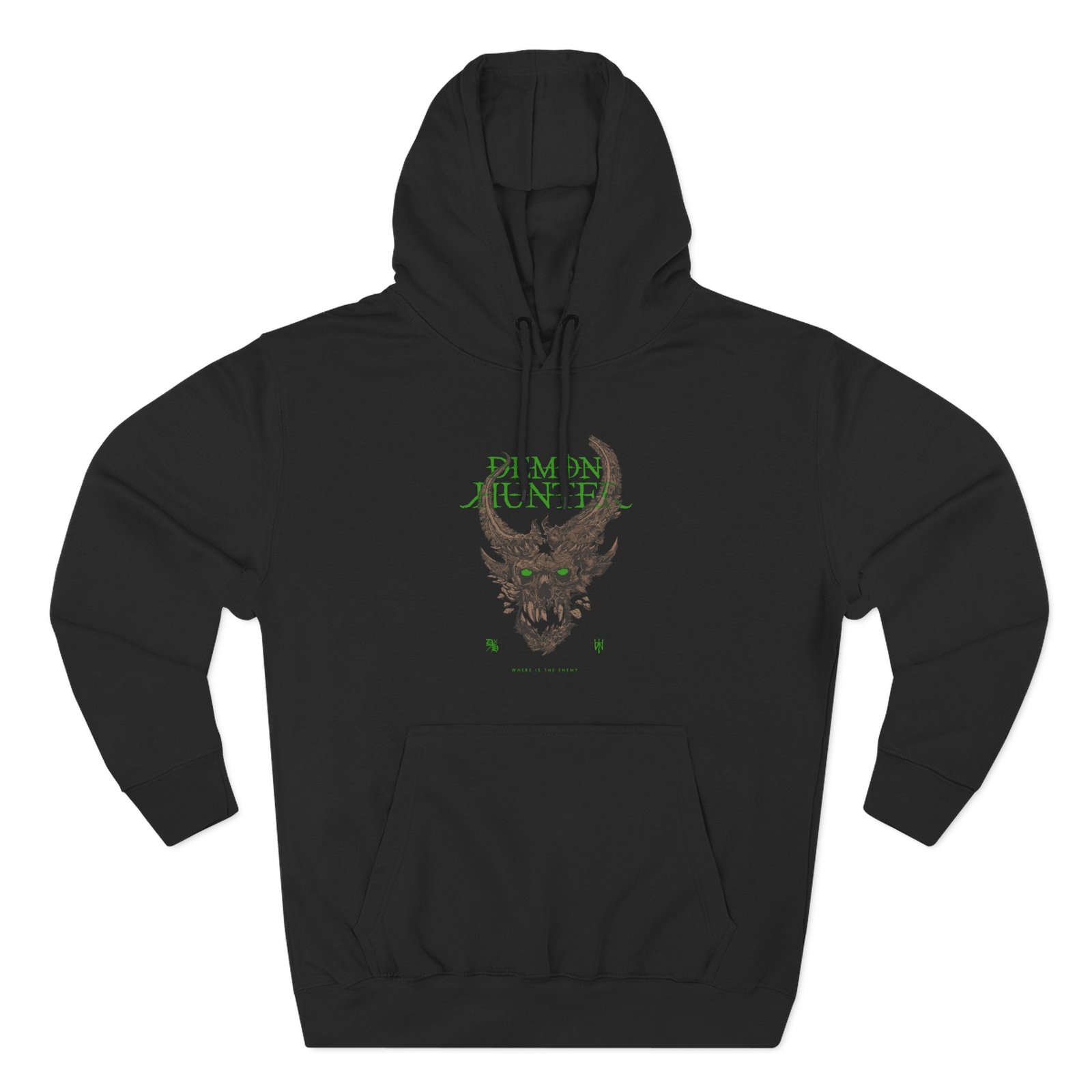 Demon Hunter Death Is On My Side Three-Panel Fleece Hoodie