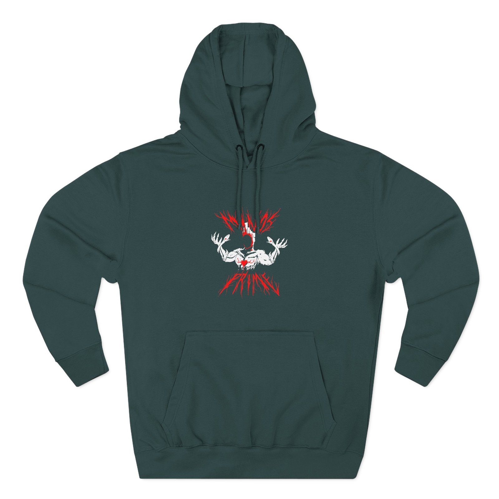 Ultrakill Minos Prime Metal Three-panel Fleece Hoodie