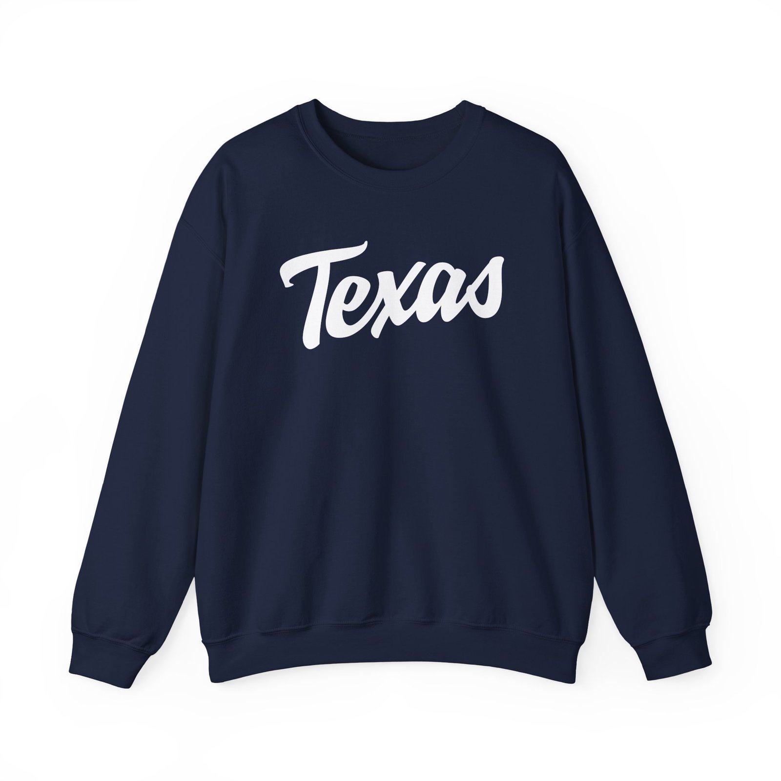 Texas Longhorns Script Unisex Heavy Blend™ Crewneck Sweatshirt